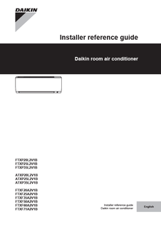 FTXP-L,ATXP-L,FTXF-A_4PEN513661-1_Installer Reference Guide_English download